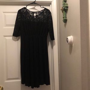 Maternity Little black dress for mama to be